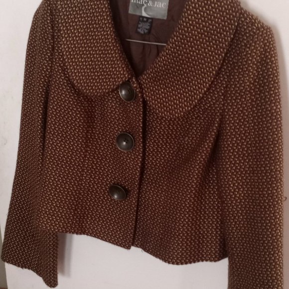 tweed cropped jacket - Picture 4 of 4